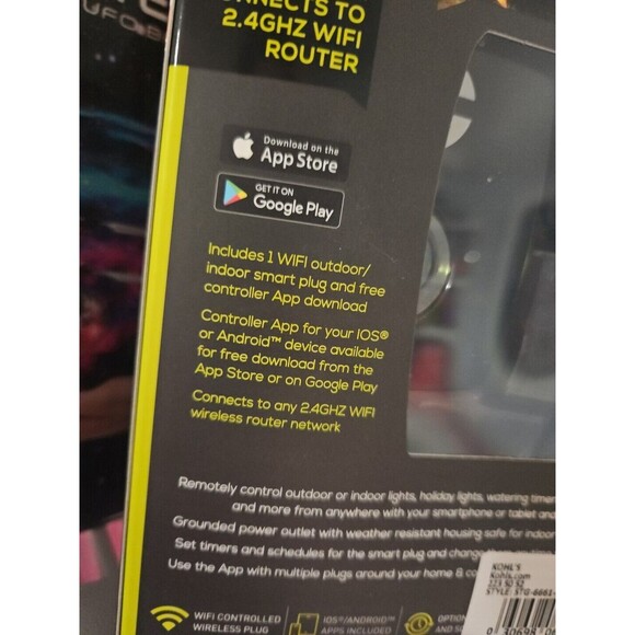 SmartGear WIFI SMART PLUG Indoor/ Outdoor NEW IN BOX-Water RESISTENT - Picture 6 of 8